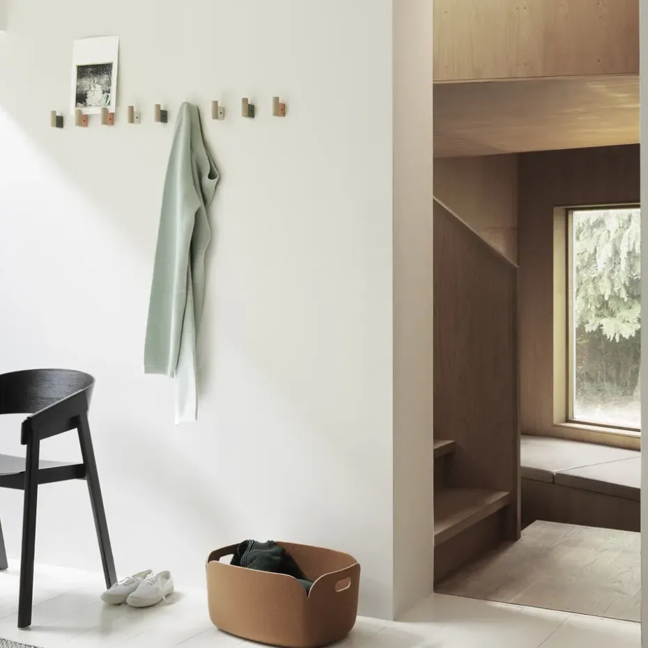 2 Ganchos Attach, roble-aluminum