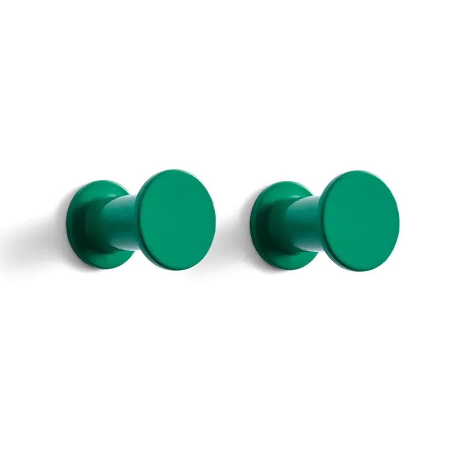 2 Ganchos Bolt Ø2,8 cm, Green