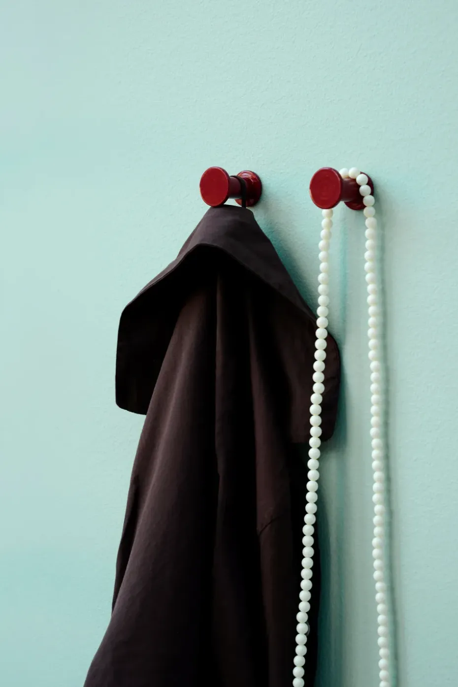 2 Ganchos Bolt Ø2,8 cm, Red