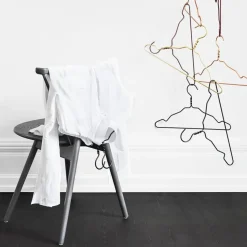 5 Perchas Alu, bronce