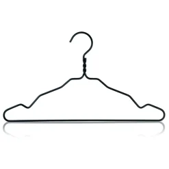 5 Perchas Alu, negro