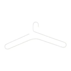 5 Perchas Smooth, White