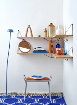 2 Soportes para balda Pythagoras, latón