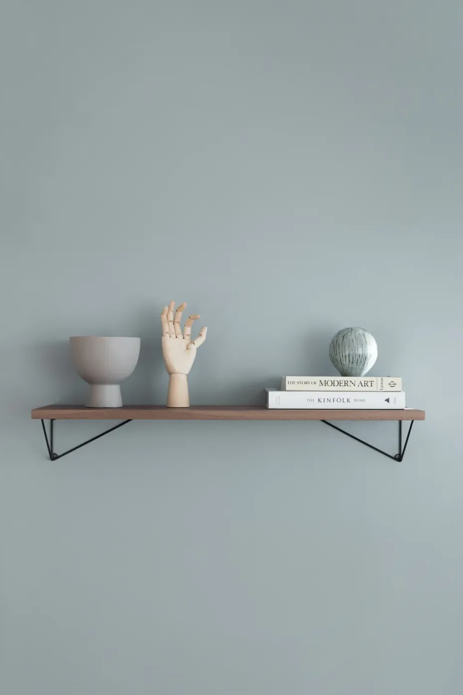 2 Soportes para balda Pythagoras, negro