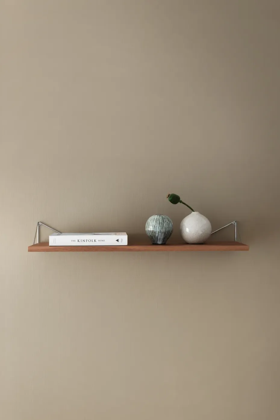 2 Soportes para balda Pythagoras, cromo