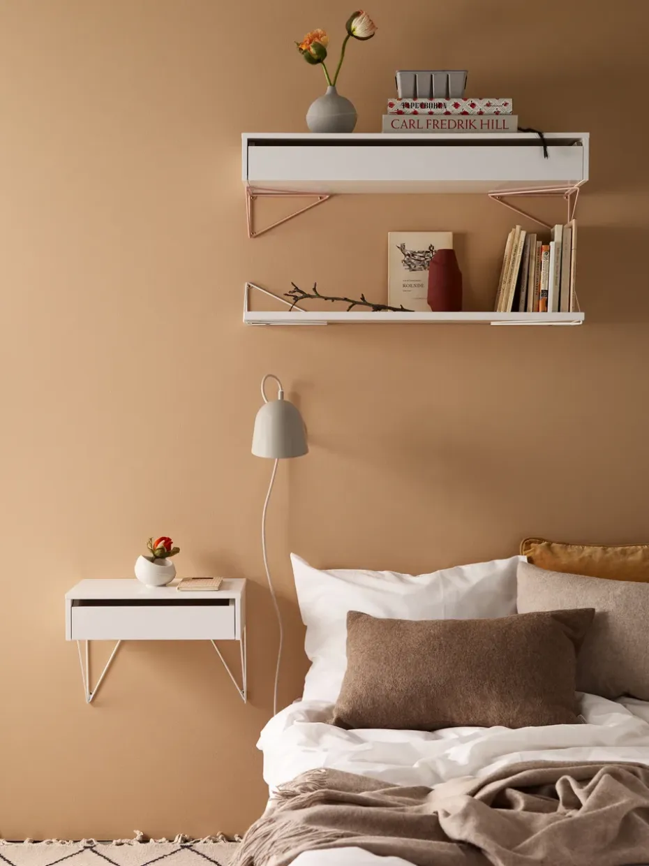 2 Soportes para balda Pythagoras, blanco