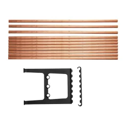 Accesorio banco Nostalgi 100 cm, Cobre-negro