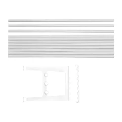 Accesorio banco Nostalgi 100 cm, Blanco