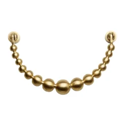 Aldaba para puerta Garden Glory, Brushed brass