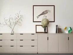 Aparador Aoko 77x160 cm, Lacado blanco