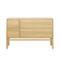 Aparador Hylte 115,5x73 cm, Roble