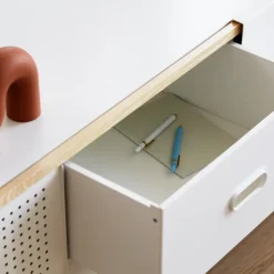 Aparador Kabino large, Blanco