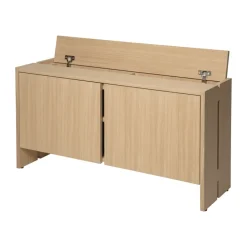 Aparador Parcel , Natural oak, 100×30×50 cm