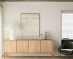 Aparador PI, Roble, 4 puertas