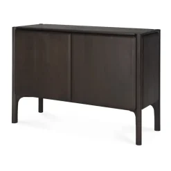 Aparador PI, Teca dark brown, 2 puertas