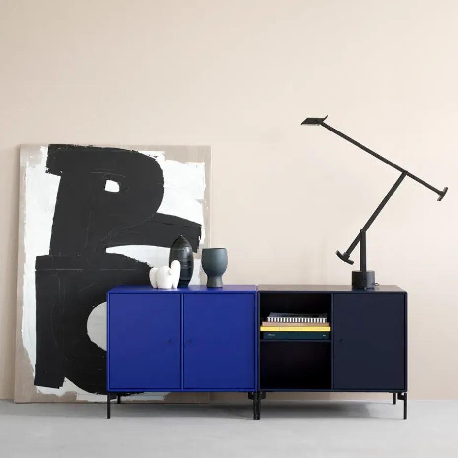 Aparador Save, Flint 148, patas de cromo