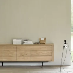 Aparador Shadow, Aceite Ek-Wax 2 puertas 3 cajones