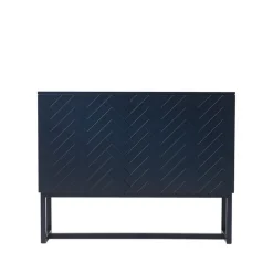 Aparador Story, Azul medianoche, base azul