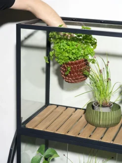 Armario para plantas Grower Greens, Negro, 81x137 cm