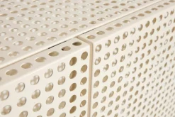 Armario Perforated Cabinet large, Eggshell