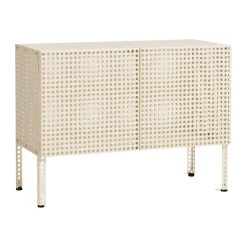 Armario Perforated Cabinet small, Eggshell