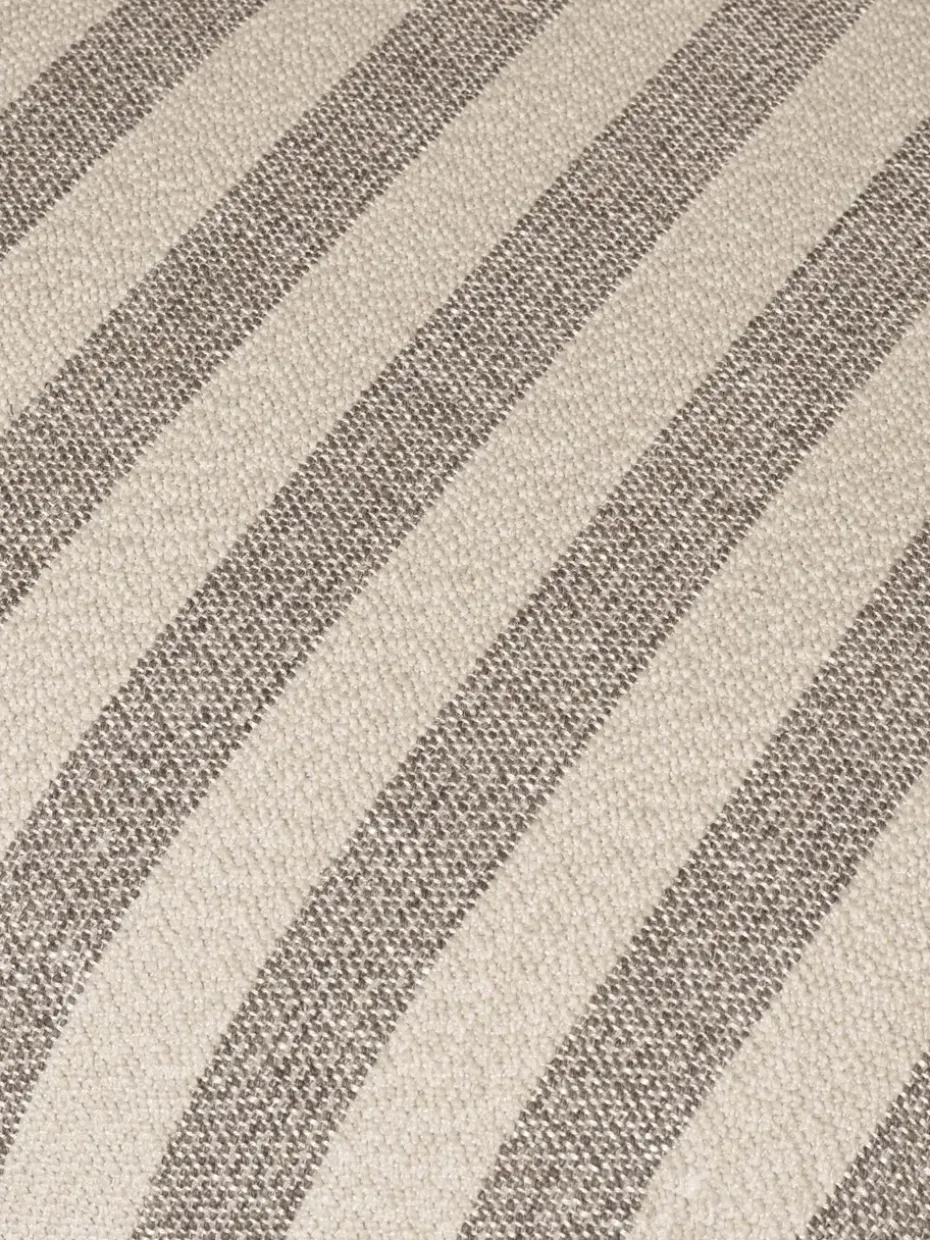 Asiento puff Rico pouf, Louisiana, Sand-off-white