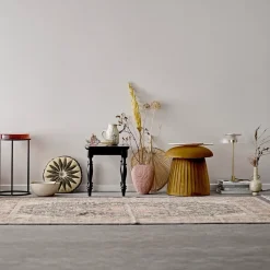 Asiento puff Roberta, marrón