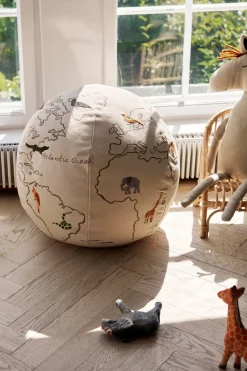 Asiento puff The world, Offwhite