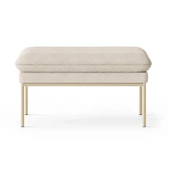 Asiento puffTurn pouf, Cashmere bouclé offwhite