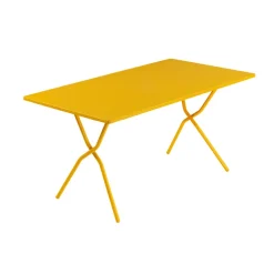 Balcony II mesa, Miel, 140x70 cm