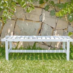 Banco 45, Blanco, 135 cm