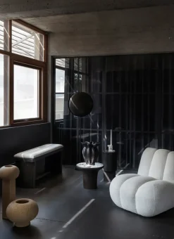 Banco Arc 35x120 cm, Coffee