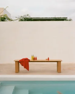 Banco Assemble, Teca, 180 cm