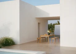 Banco Assemble, Teca, 180 cm