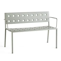 Banco Balcony Dining con reposabrazos 121x52 cm, Verde desierto