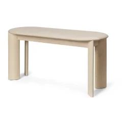 Banco Bevel 90 cm, Haya blanca aceitada