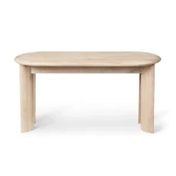 Banco Bevel 90 cm, Roble blanco aceitado