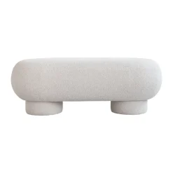 Banco Big Foot petit 120x44 cm, Bouclé