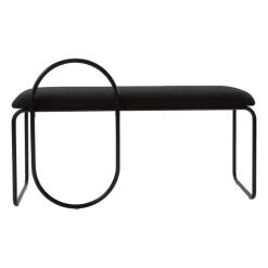 Banco bouclé Angui, Antracita