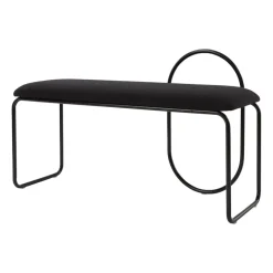 Banco bouclé Angui, Antracita