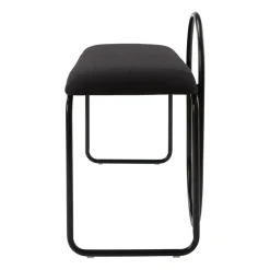 Banco bouclé Angui, Antracita