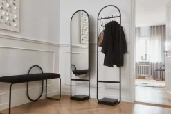 Banco bouclé Angui, Antracita