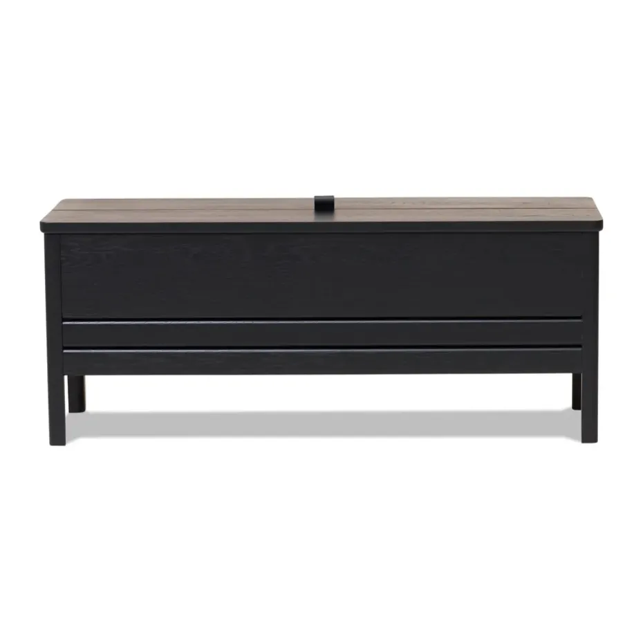 Banco con almacenamiento A Line 111 cm, Black