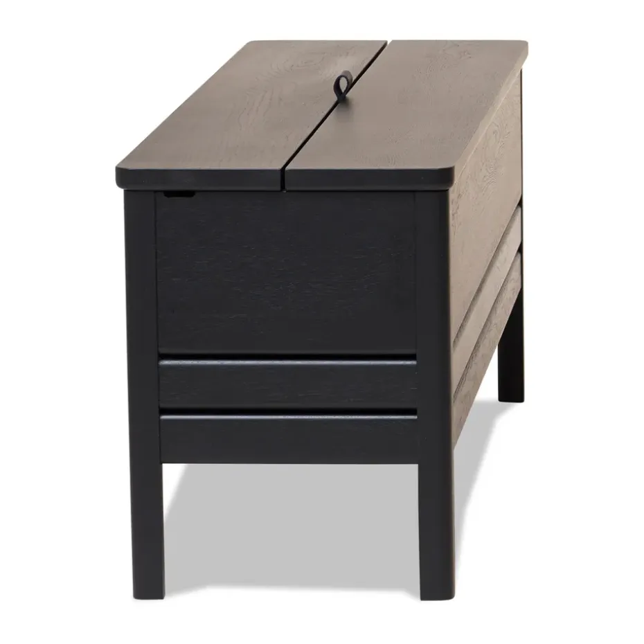 Banco con almacenamiento A Line 111 cm, Black