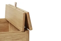 Banco con almacenamiento A Line 68 cm, Roble