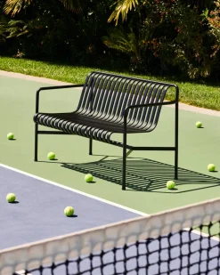 Banco con reposabrazos Palissade Dining, Anthracite