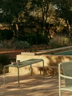 Banco Dapple 45x130x39,8 cm, Tea Green