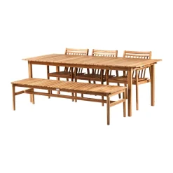 Banco de 3 plazas M10 Sammen, Teak-nature oiled