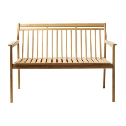 Banco de 2 plazas M12 Sammen, Teak-nature oiled