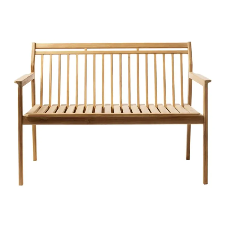 Banco de 2 plazas M12 Sammen, Teak-nature oiled